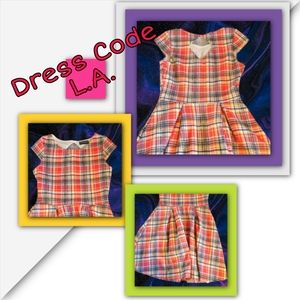Dresscode LA Plaid dress